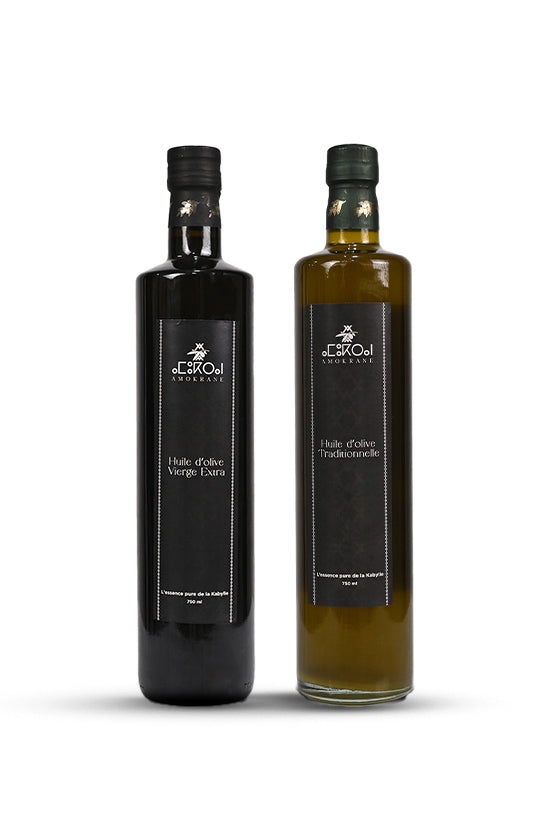 Coffret prestige (2x750ml) - Extra Vierge et Traditionnelle