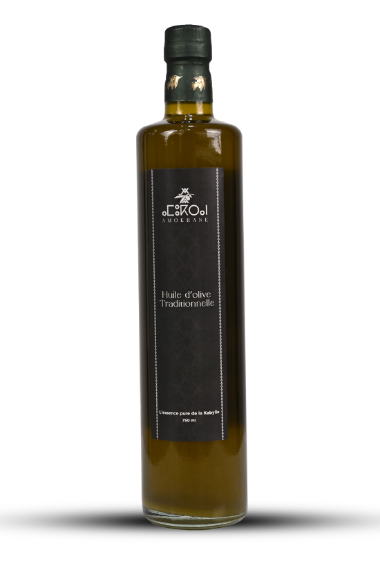 Huile d'olive Vierge traditionnelle : “Récolte Noire” - 750mL
